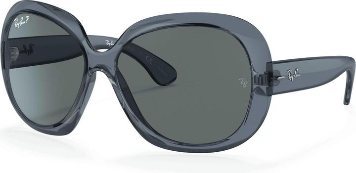 Blau transparent, Dunkelgrau