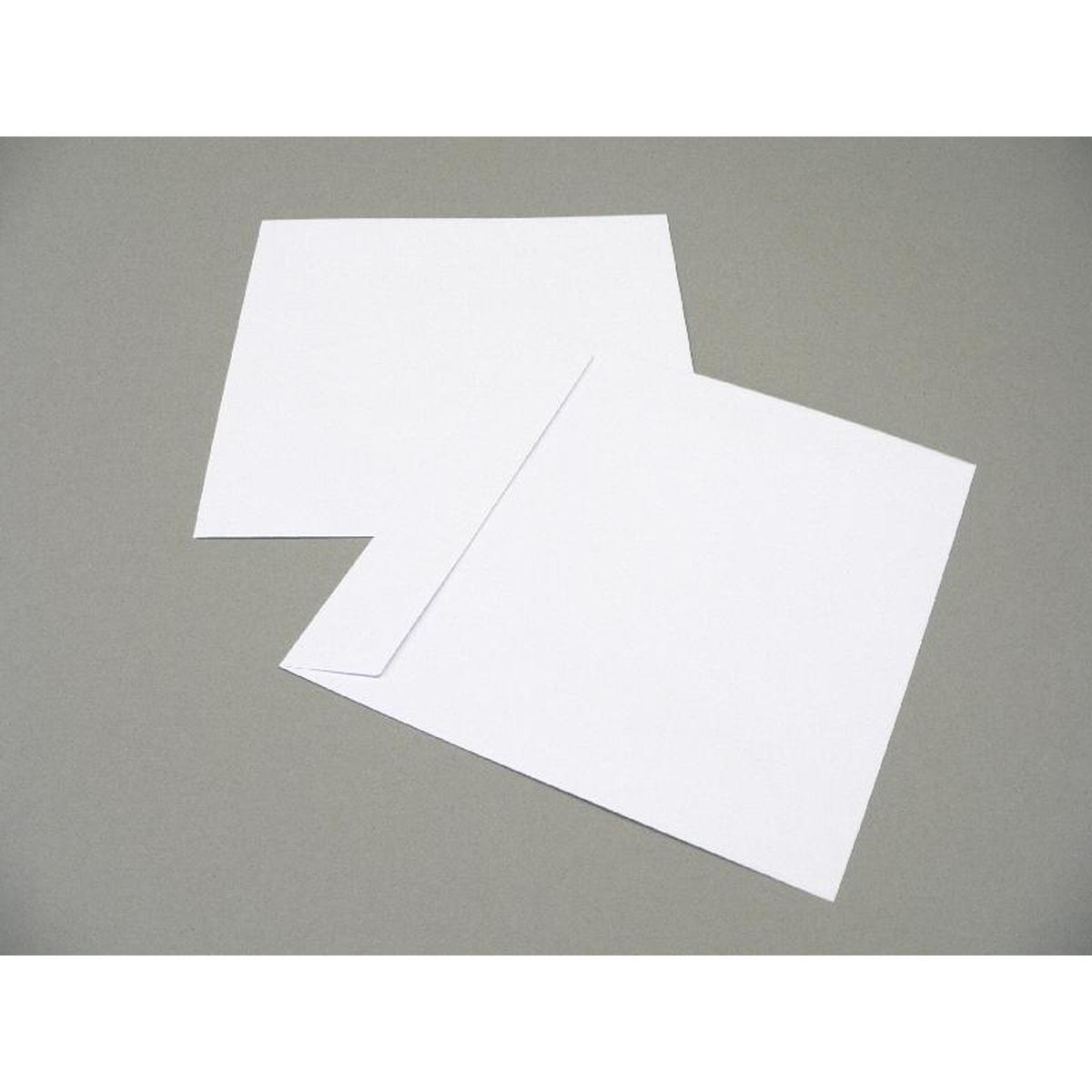 Thumbnail - Blanke, Briefumschlag, Briefumschläge 240x240mm 100g/qm haftklebend VE=100 Stück weiss (100 x)