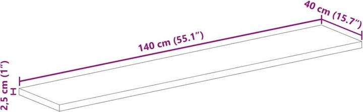 Actual product image vidaXL Tischplatte (40 x 40 cm)