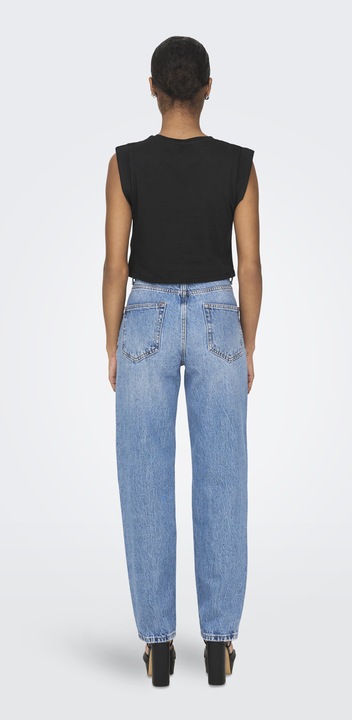 Actual product image Only Plain top without sleeves (S)