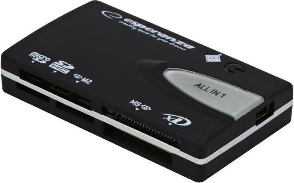 Actual product image Esperanza EA129 - kortlaeser - USB 2. - Card reader - CompactFlash (CF type 1/CF+) (USB 2.0)