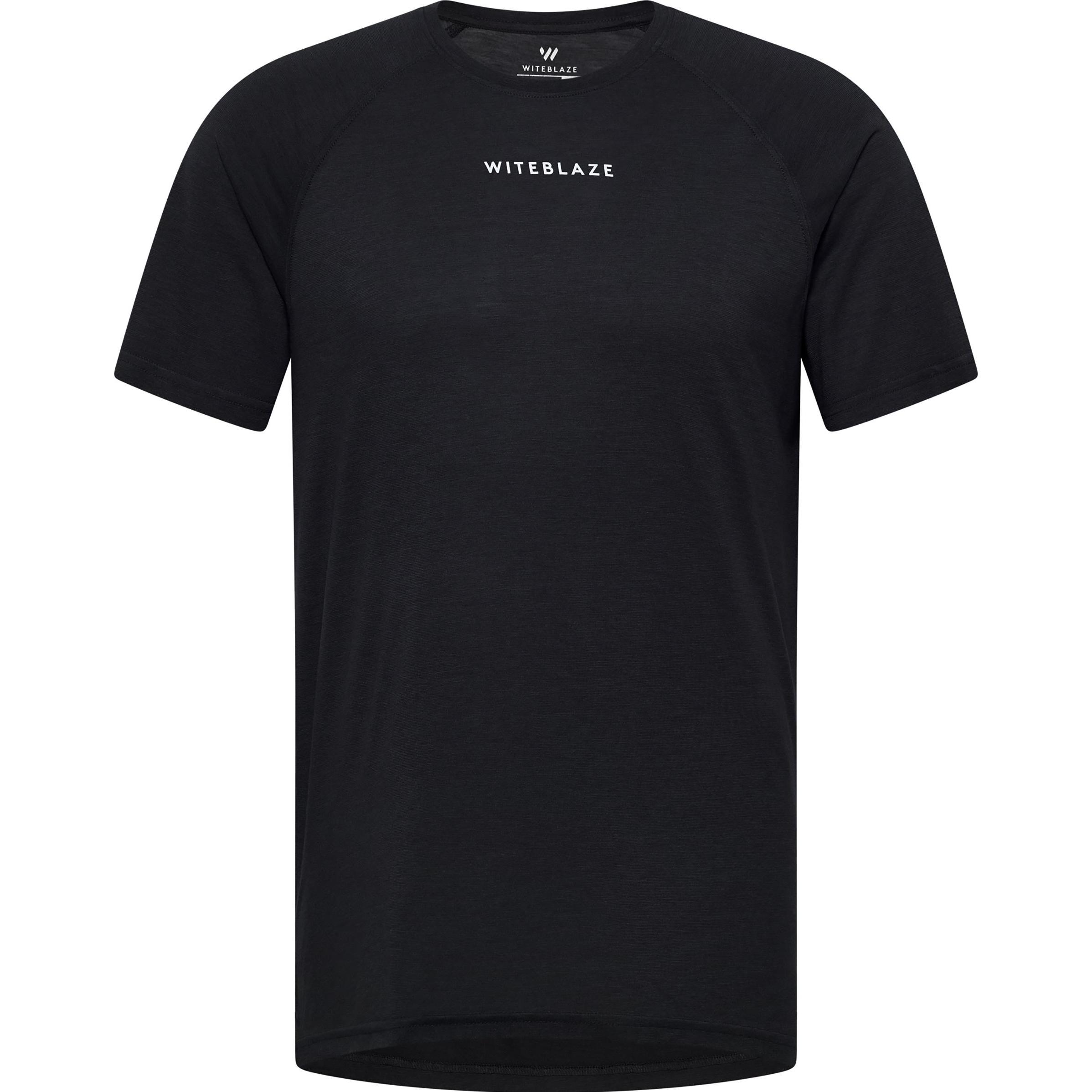 Witeblaze, Herren, Shirt, HESTOR Men's tee S/S,schwarz schwarz S, Schwarz, (S)