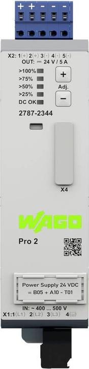 Produktbild Wago 2787-2344 Stromversorgung Pro 2.3-phasig