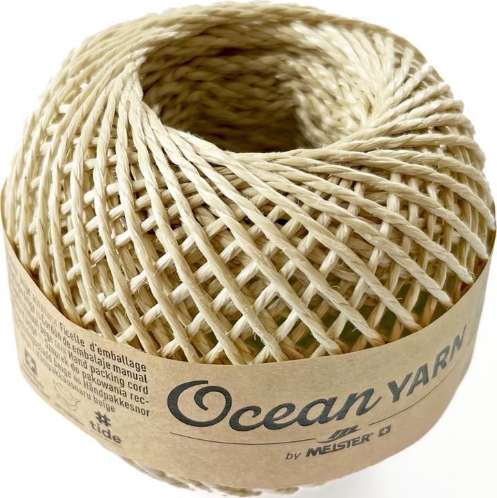 Image du produit Meister Ficelle d'emballage à main OceanYarn rPP, Ø 2 mm / 100 m, beige (1 pièce(s))