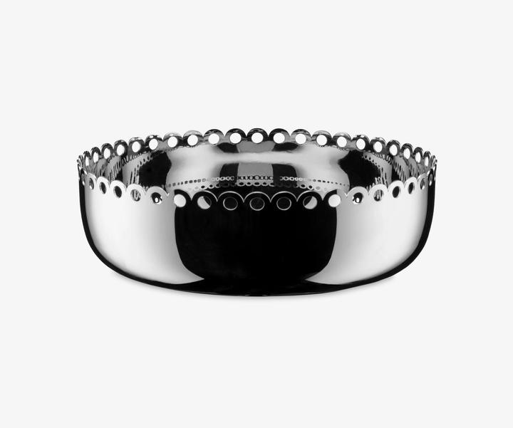 Produktbild Alessi Schale EDGES silberfarben
