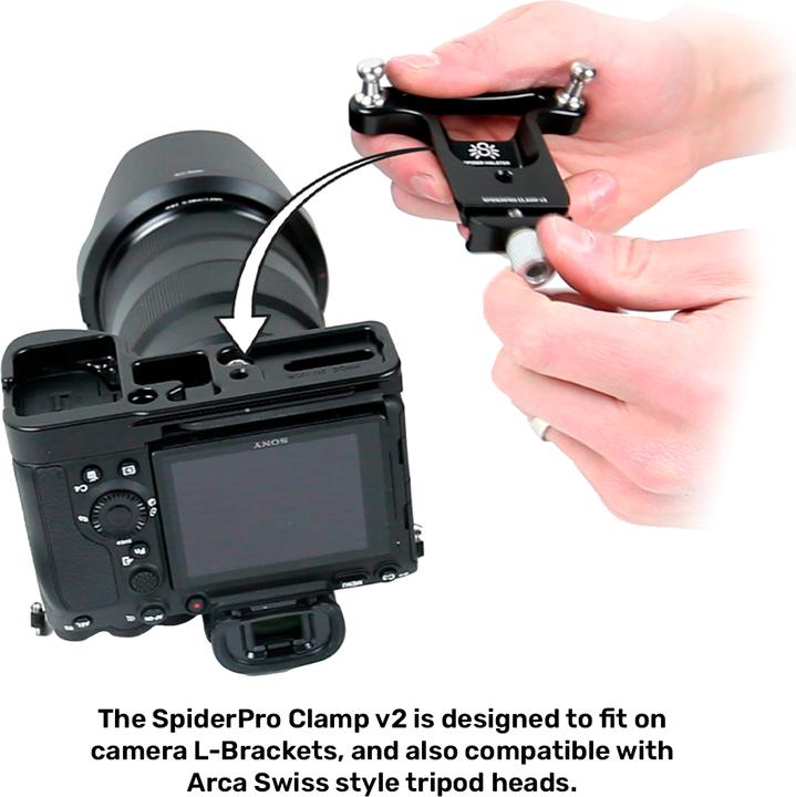 Productafbeelding Spider Holster SpiderPro Klem V2 (Statiefadapter)