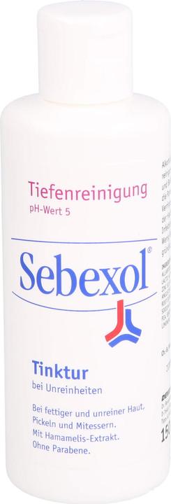 Image du produit Sebexol Teinture Nettoyage en profondeur des impuretés, solution de 150 ml (Lotion pour le corps, 150 ml)