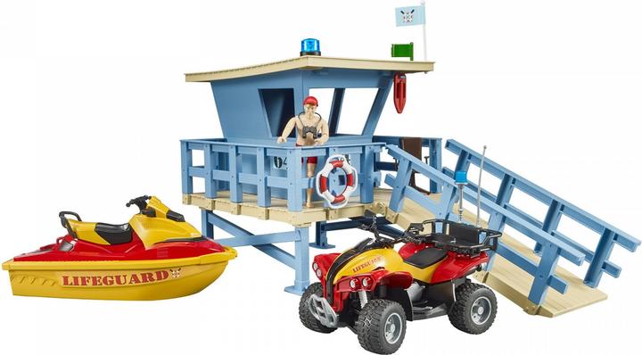 Immagine prodotto Bruder Stazione bworld LifeGuard, Quad, moto d'acqua