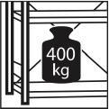 Actual product image Schulte Lagertechnik Wide span rack, with steel shelf, height 3000 mm