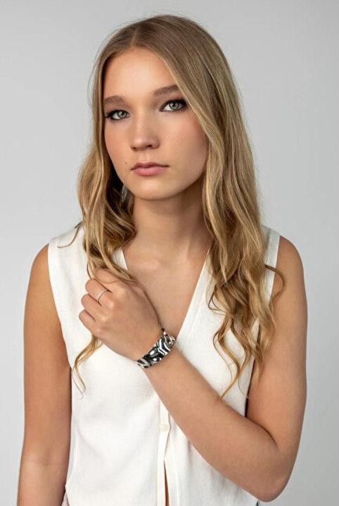 Produktbild Marc Malone - Solid open bracelet for women Evoke MCB250340G