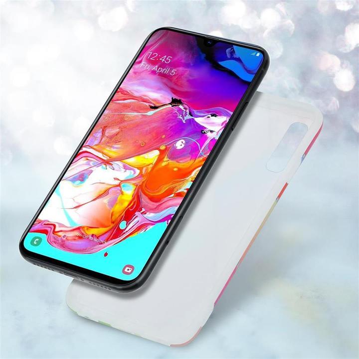 Immagine prodotto Cadorabo IMD TPU Colourful Marble Cover (Samsung Galaxy A70, Samsung Galaxy A70S)