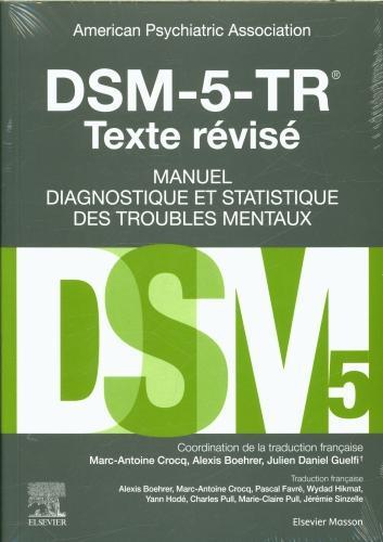 Immagine prodotto DSM-5-TR : manuel diagnostique et statistique des troubles mentaux (Francese, Collettività, 2023)