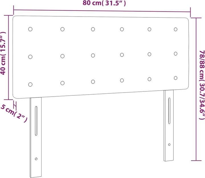 Image du produit vidaXL Kalel (100 x 5 x 78/88 cm)