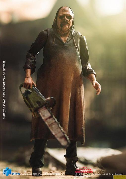 Actual product image Hiya Toys Texas Chainsaw Massacre (2022) figurine 1/18 Exquisite Mini Leatherface 12 cm