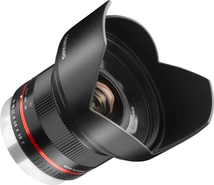 Produktbild Samyang 12mm f/2 NCS CS Fujifilm XF (Fujinon XF, APS-C / DX)