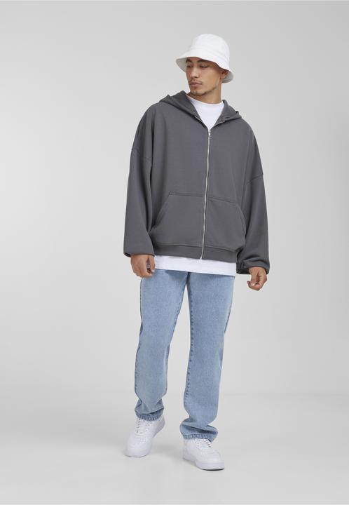 Actual product image Urban Classics Organic 90's Zip Hoody - 17018 (4XL)