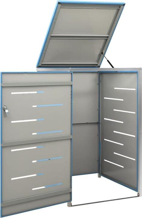 Actual product image vidaXL Mülltonnenbox