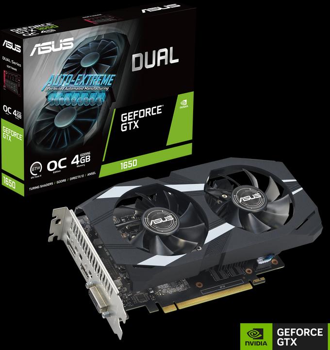 Produktbild ASUS Dual GeForce GTX 1650 OC (4 GB)