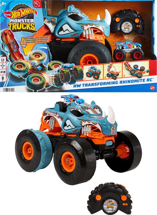Image du produit Hot Wheels R/C MT Transforming Rhinomite