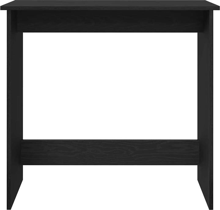 Image du produit VidaXL Bureau noir 84x40x75 cm en bois composite Table de bureau PC (80 x 40 x 75 cm)