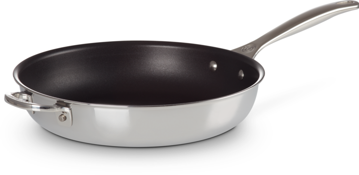 Actual product image Le Creuset 3-ply plus (28 cm, Frying pan, Stainless steel)