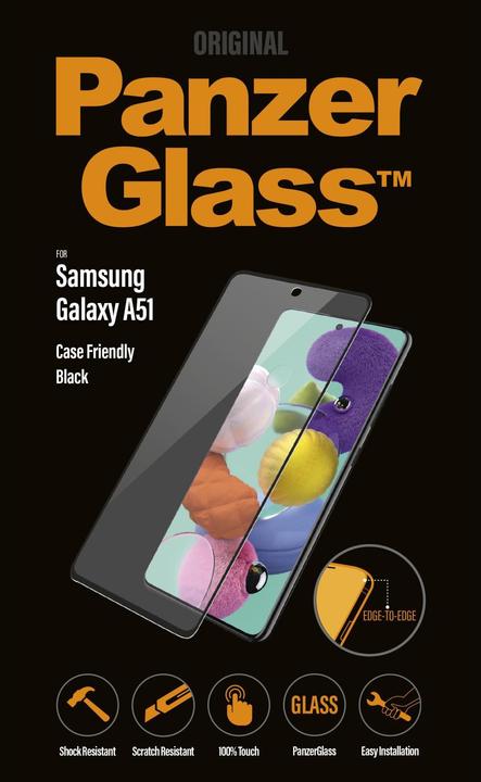 Actual product image PanzerGlass edge to edge (1 Piece, Samsung Galaxy A51)