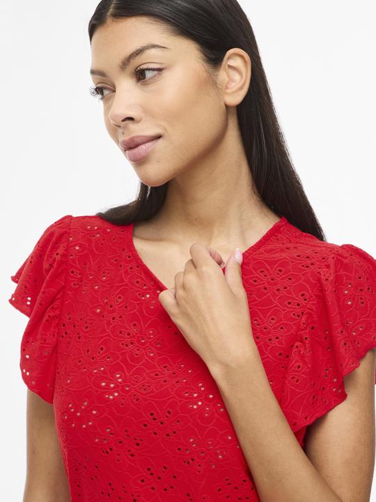 Immagine prodotto Vila VIKAWA Rundhals Oberteil mit kurzen Ärmeln (M)