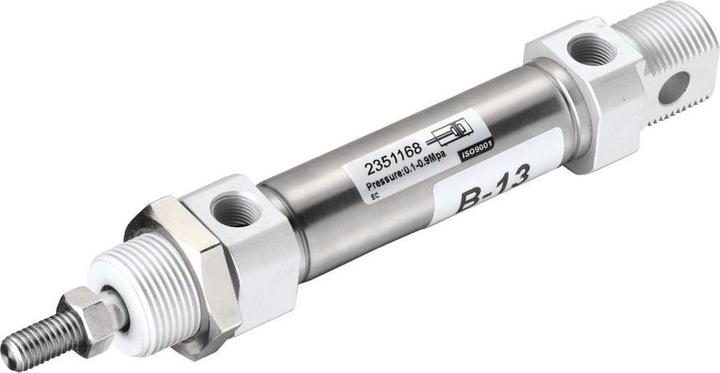 Actual product image RS PRO IA Double-acting cylinder, double-acting, bore Ø 10mm / stroke 25mm