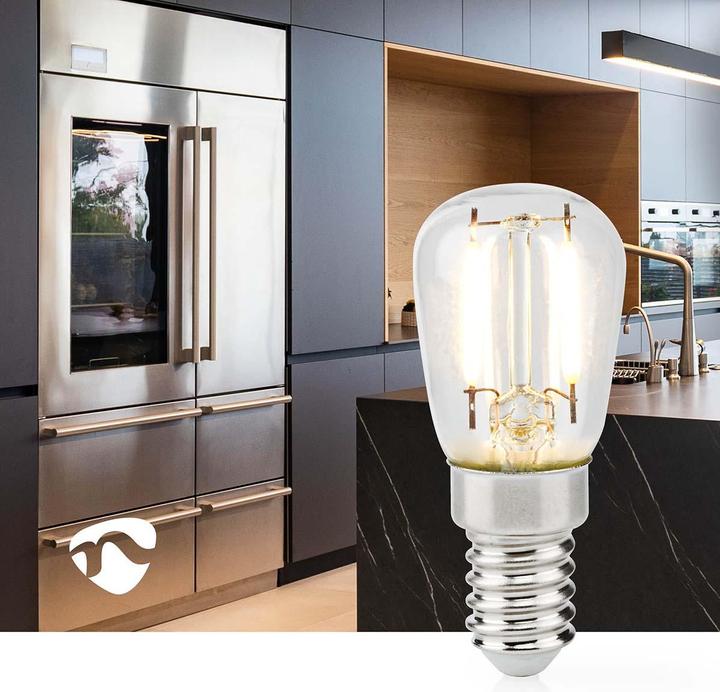 Produktbild Nedis Kühlschranklampe | LED | E14 | 2 W | T26 (E14, 2 W, 150 lm, 1 x, G)