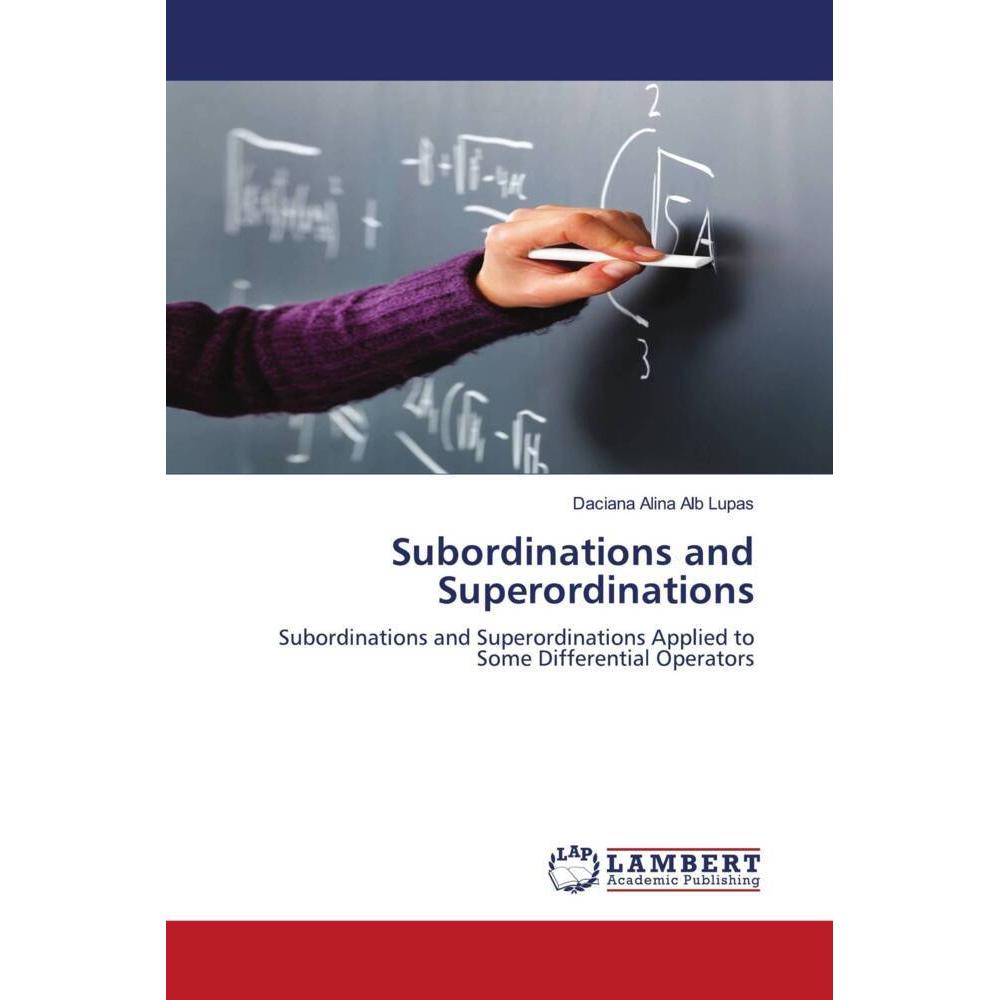 Subordinations and Superordinations, Fachbücher