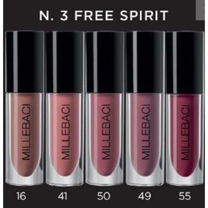 Actual product image Nouba Millebaci Permanent Liquid Lipstick No. 20