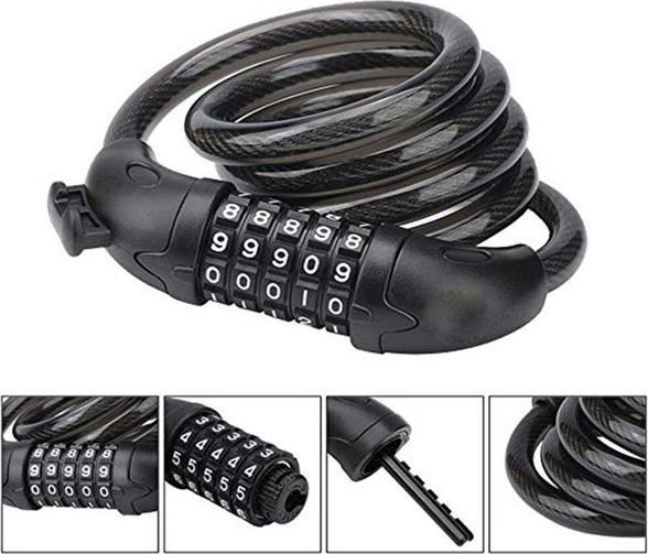 Actual product image Homava Combination lock with wire
