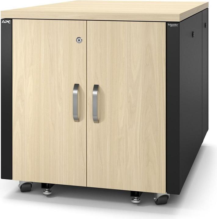 APC Netzwerkschrank NetShelter CX AR4012A Soundproof 12HE (12 HE, 19 Zoll Rack)