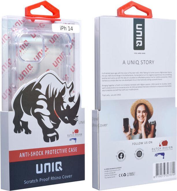 Actual product image UNIQ Accessory Case iPhone 14 - Hardcase Protective Cover Corners Anti-Shock Scratch Resistant (Apple iPhone 14)