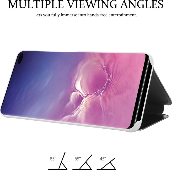 Immagine prodotto Cadorabo Copertina per specchietto retrovisore Smart View a libro (Samsung Galaxy S10+)