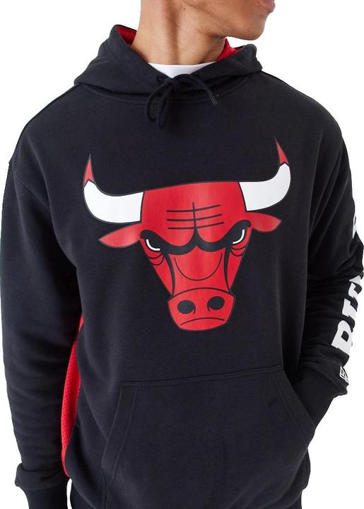 Immagine prodotto New Era Felpa con cappuccio oversize MESH PANEL Chicago Bulls (S)