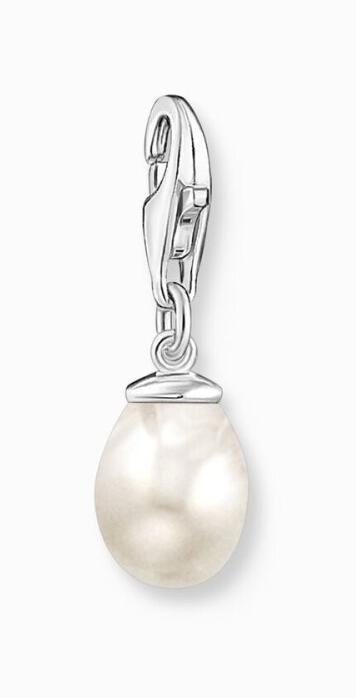 Image du produit Thomas Sabo Charm pendentif perle blanche argent (Argent 925)