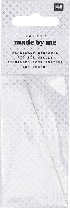 Immagine prodotto Rico Ago per infilare le perline da 100 mm, sacchetto 1 pz.