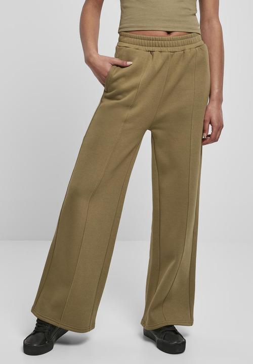 Image du produit Urban Classics Pantalon de sweat droit Pin Tuck pour femmes (S)