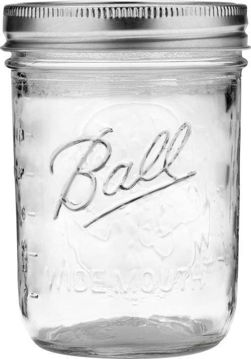 Einfach Weniger Palla Mason Jar di diverse dimensioni (1 pz., 0.48 l)