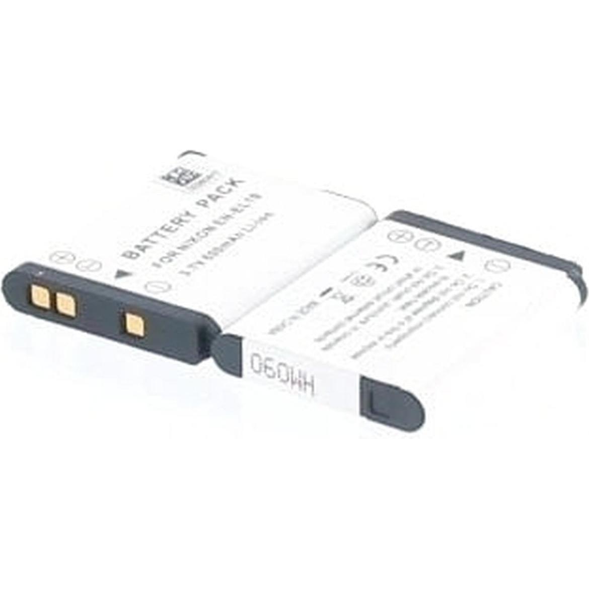 AGI 10842 - 600 mAh - 3,7 V - Lithium-Ion (Li-Ion) (Akku), Kamera Stromversorgung, Schwarz