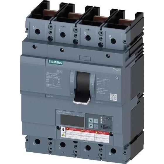 Siemens, Schutzschalter, Leistungsschalter 400A 4p 160-400A/In 3VA6340-0KT41-0AA0