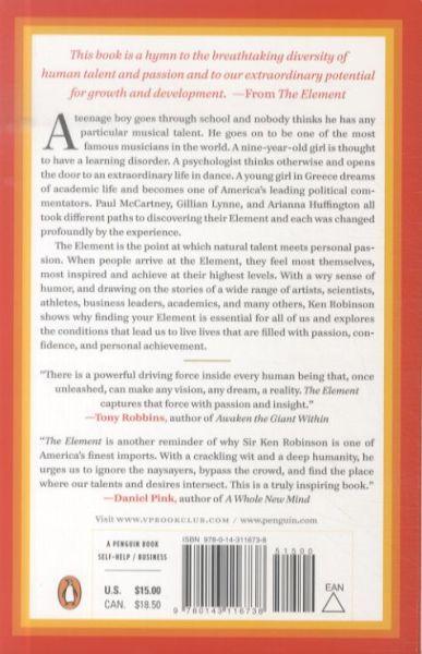 Produktbild The Element (Englisch, Ken Robinson, Lou Aronica, 2009)