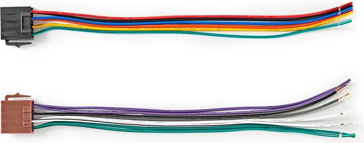 Nedis Câble adaptateur ISO | Compatibilité ISO : Standard | 0.15 m | Rond | PVC | Boîte