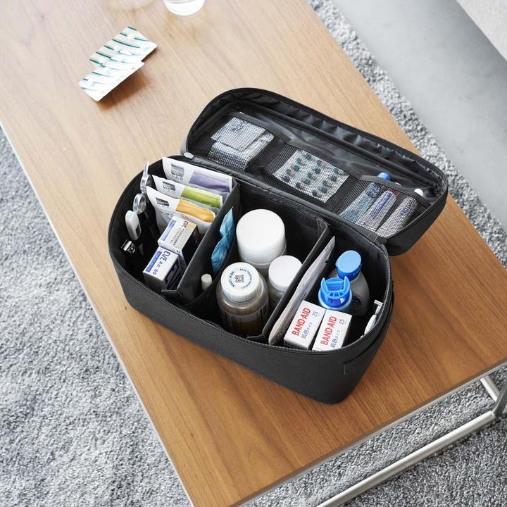 Actual product image Yamazaki Storage bag with dividers TOWER (8 l)