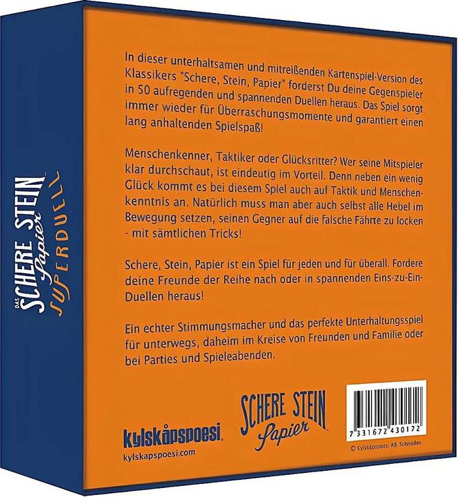 Produktbild TOP Schere, Stein, Papier (Deutsch, 2 - 8 Spieler)