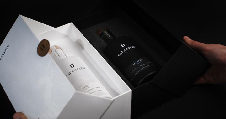 Image du produit Bareksten Botanical Gin Lyset & Mørket, coffret cadeau (2 x 50 cl)