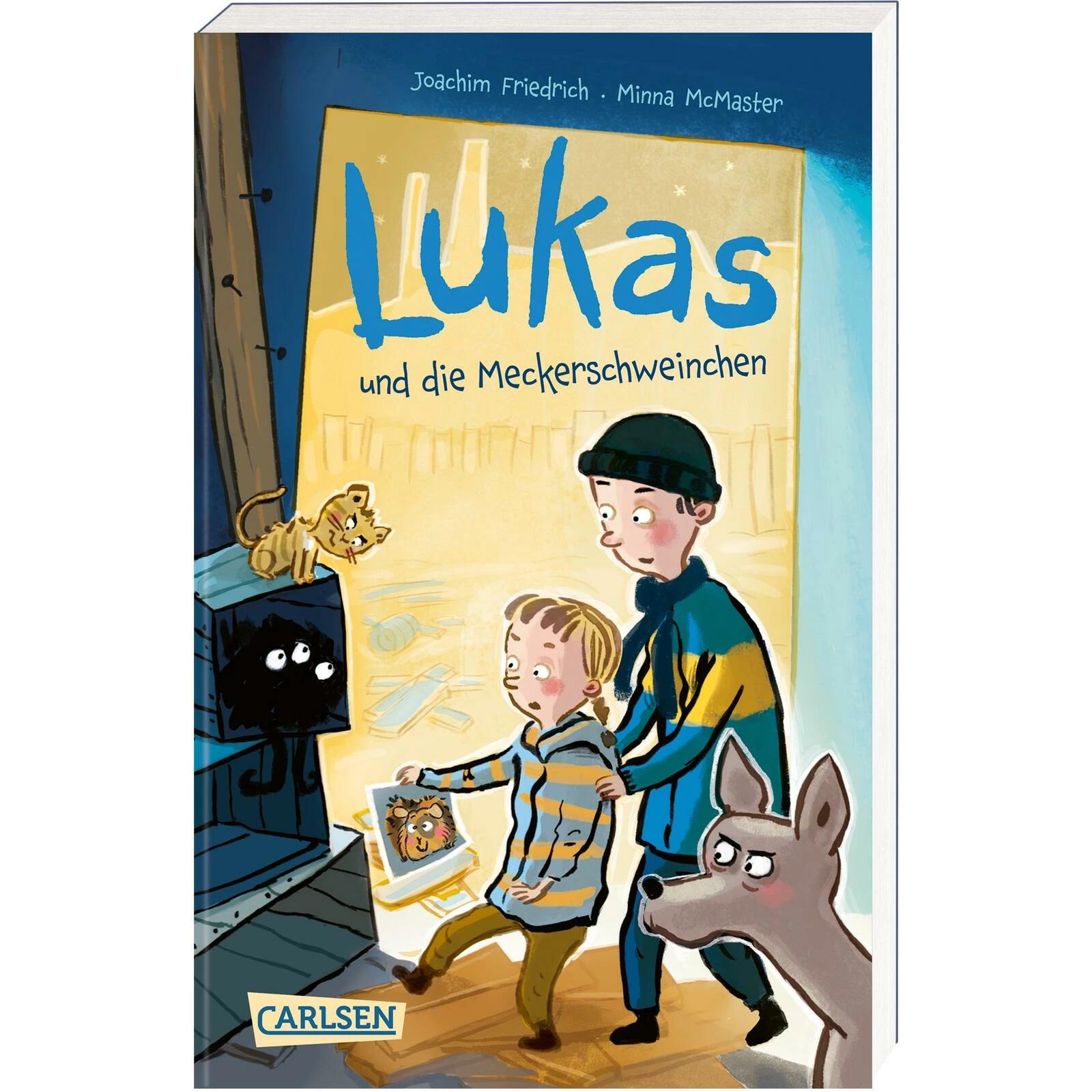 Lukas und die Meckerschweinchen, Kinderbücher von Joachim Friedrich, Minna McMaster, Astrid Henn