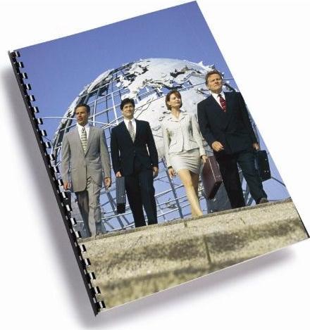 Actual product image Fellowes Plastic binding comb