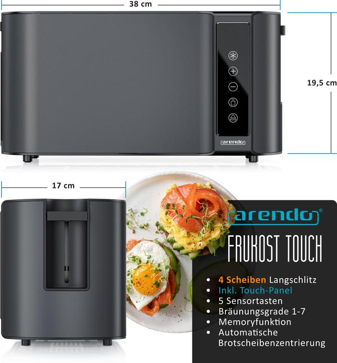 Actual product image Arendo Toaster